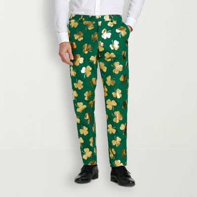 Opposuits Mens Mr. Clover Clover Suit & Tie Set