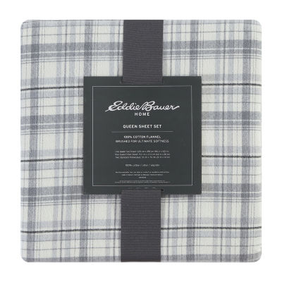 Eddie Bauer Cotton Flannel Sheet Set