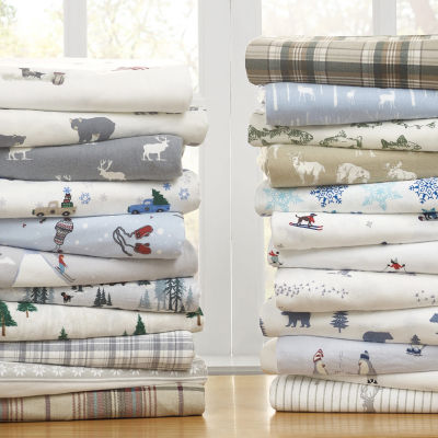 Eddie Bauer Cotton Flannel Sheet Set