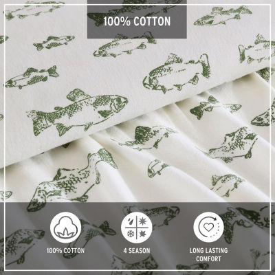 Eddie Bauer Cotton Flannel Sheet Set