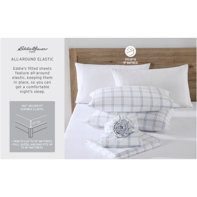 Eddie Bauer Cotton Flannel Sheet Set