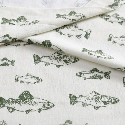 Eddie Bauer Cotton Flannel Sheet Set