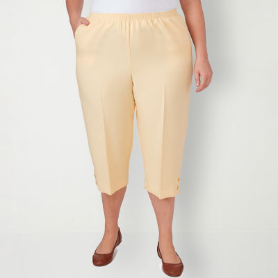 Alfred Dunner Classics Mid Rise Plus Capris