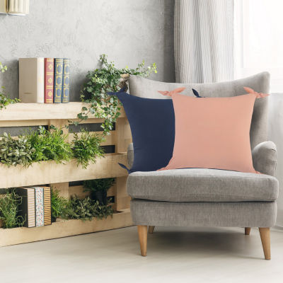 Lr Home Alisey Solid Square Throw Pillows