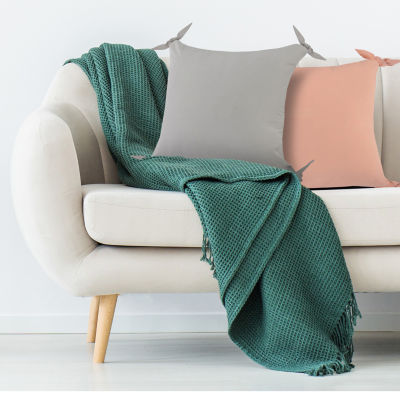 Lr Home Alisey Solid Square Throw Pillows