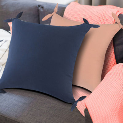 Lr Home Alisey Solid Square Throw Pillows