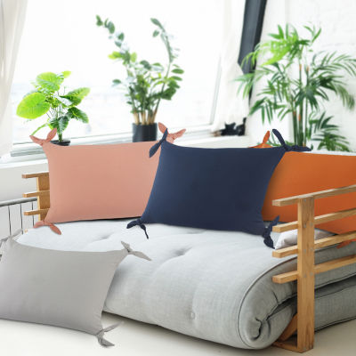 Lr Home Aliseh Solid Rectangular Throw Pillows