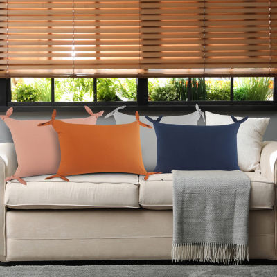 Lr Home Aliseh Solid Rectangular Throw Pillows