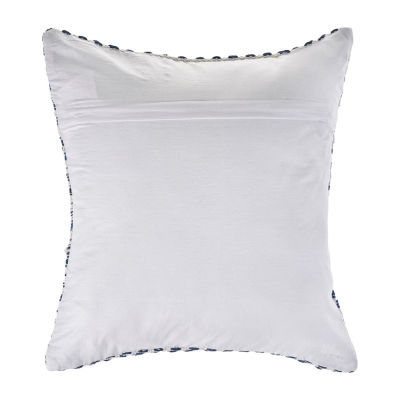 Lr Home Ash Sen Stripe Square Throw Pillow