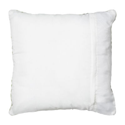 Lr Home Ash Sen Stripe Square Throw Pillow
