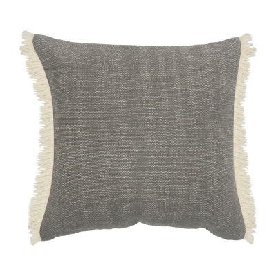 Lr Home Alis Ben Solid Square Throw Pillows