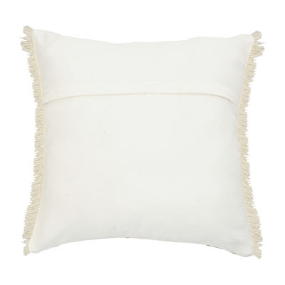 Lr Home Alis Ben Solid Square Throw Pillows