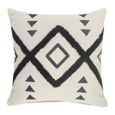 Lr Home Beal Diamond Square Throw Pillows