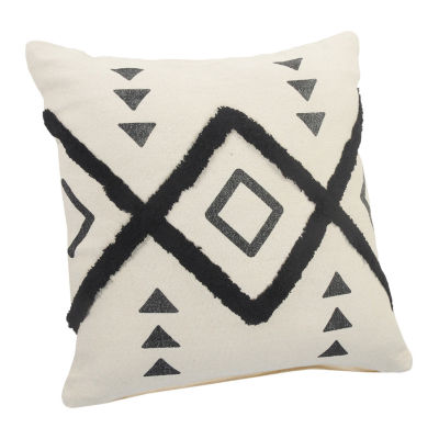 Lr Home Beal Diamond Square Throw Pillow