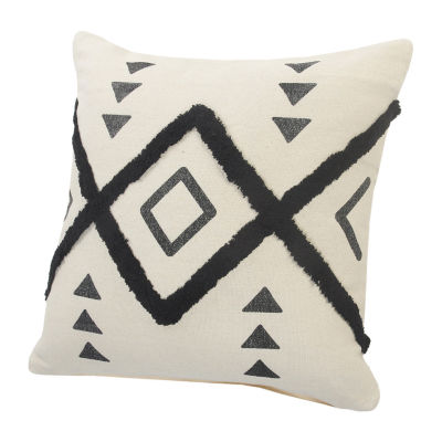 Lr Home Beal Diamond Square Throw Pillow