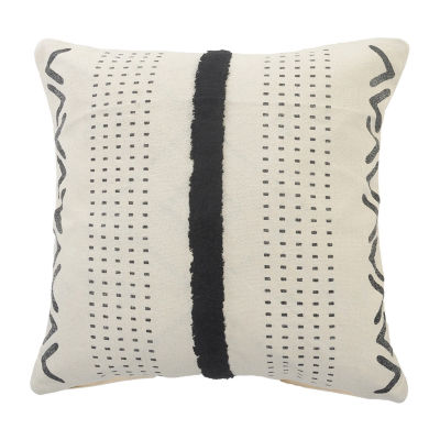 Lr Home Bel Ann Stripe Square Throw Pillow