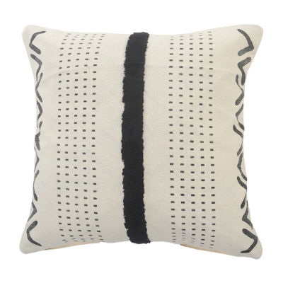 Lr Home Bel Ann Stripe Square Throw Pillows