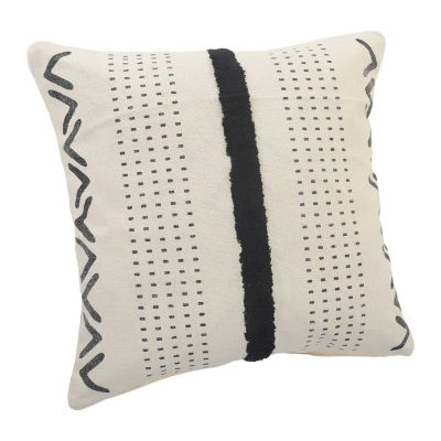 Lr Home Bel Ann Stripe Square Throw Pillow