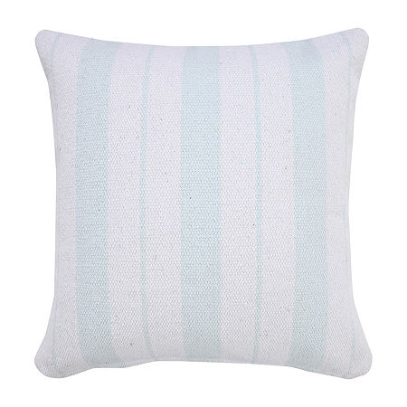 Lr Home Rin Geometric Square Throw Pillow, One Size, Blue