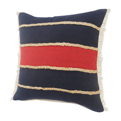 Lr Home Darris Stripe Square Throw Pillows