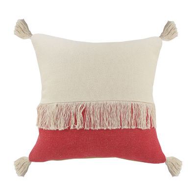 Lr Home Danny Textured Square Throw Pillows
