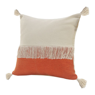 LR Home Danny Textured Square Throw Pillow