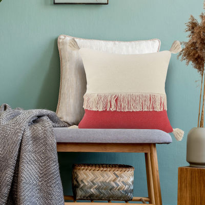 Lr Home Danny Textured Square Throw Pillows
