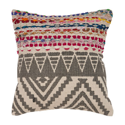 LR Home Elish Chevron Square Throw Pillow