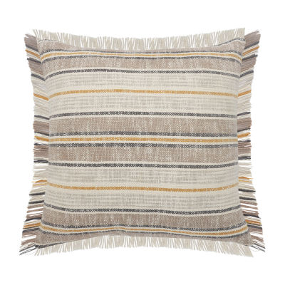 Lr Home Jan Dia Stripe Square Throw Pillows