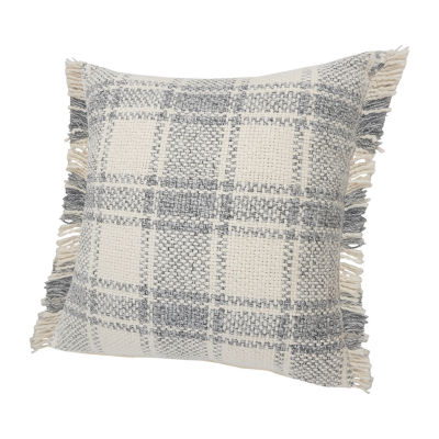 Lr Home Lyon Plaid Square Throw Pillow