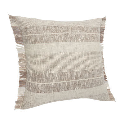 Lr Home Jan Sam Stripe Square Throw Pillow