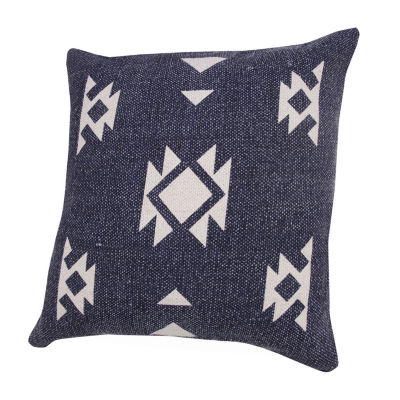 LR Home Ram Geometric Square Throw Pillow