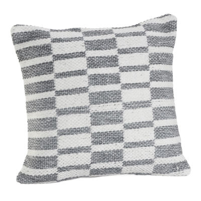 LR Home Mony Geometric Square Throw Pillow