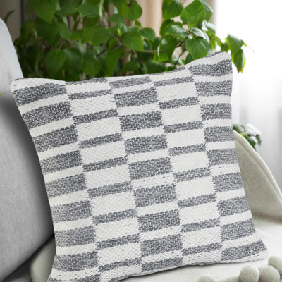 Lr Home Mony Geometric Square Throw Pillow