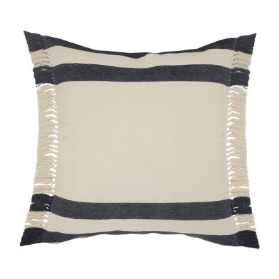 Lr Home Mistaus Stripe Square Throw Pillow