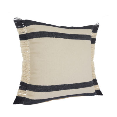 Lr Home Mistaus Stripe Square Throw Pillow