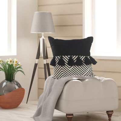 Lr Home Misty Chevron Square Throw Pillow