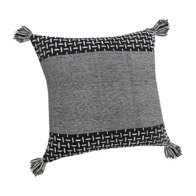 LR Home Mani Geometric Square Throw Pillow