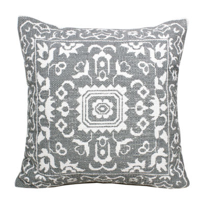 LR Home Olli Geometric Square Throw Pillow