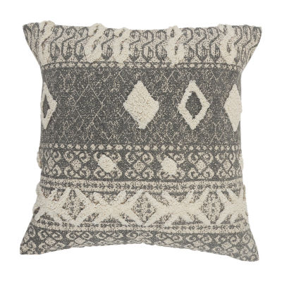 Lr Home Sara Geometric Square Throw Pillow