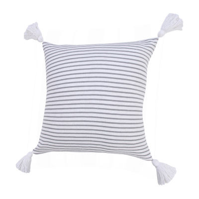 Lr Home Finn Stripe Square Throw Pillows