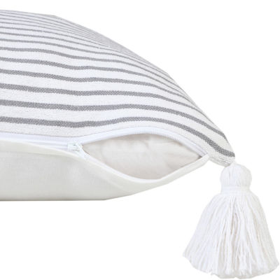 Lr Home Finn Stripe Square Throw Pillows