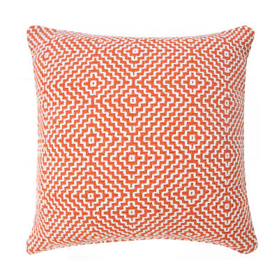LR Home Rase Geometric Square Throw Pillow