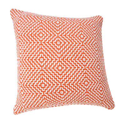 LR Home Rase Geometric Square Throw Pillow