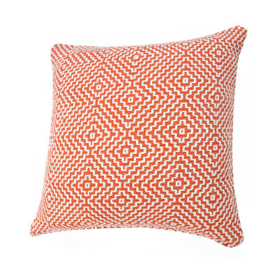 LR Home Rase Geometric Square Throw Pillow