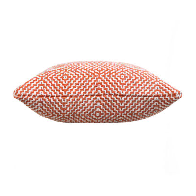 LR Home Rase Geometric Square Throw Pillow