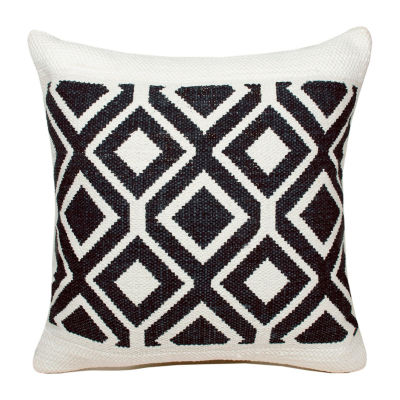 LR Home Chay Geometric Square Throw Pillow