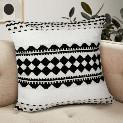 Lr Home Wali Geometric Square Throw Pillow