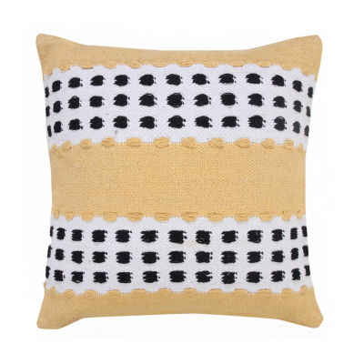 Lr Home Sundry Stripe Square Throw Pillows