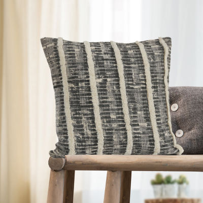 Lr Home Winny Stripe Square Throw Pillows
